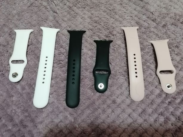 Bracelets smartwatch (rosa, branco ou preto)