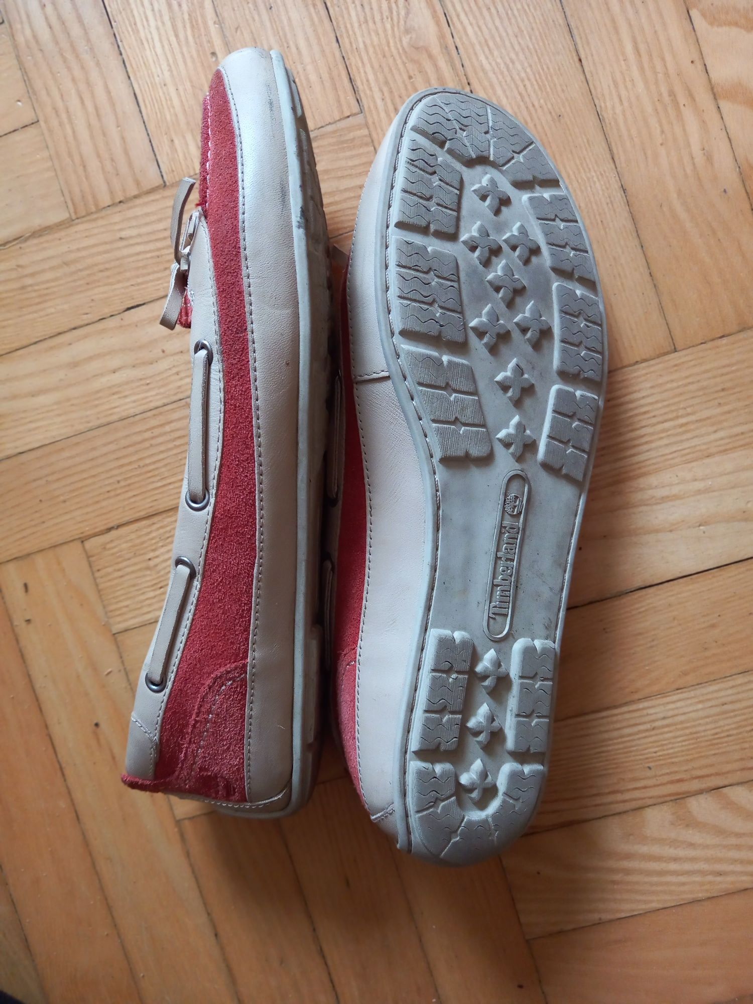 Mokasyny baleriny Timberland 39 buty skórzane skóra naturalna