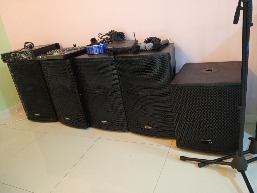 Sistema de som/karaoke