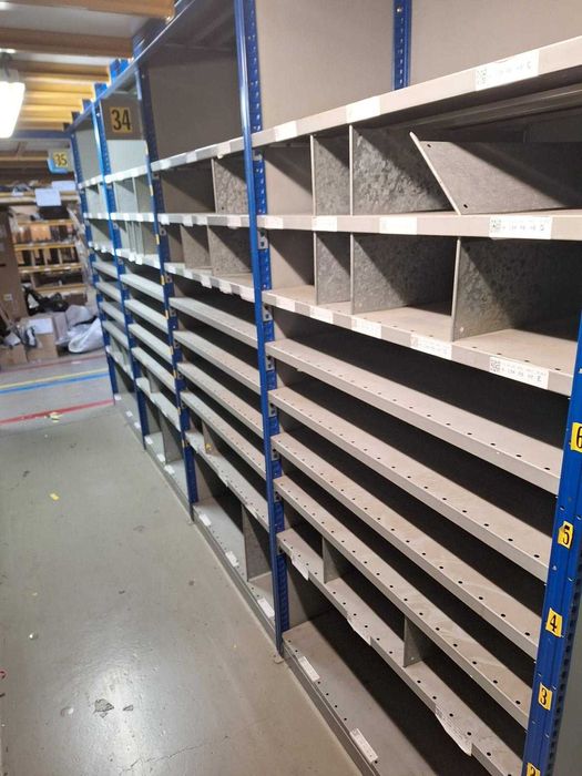 Regały magazynowe, pólkowe