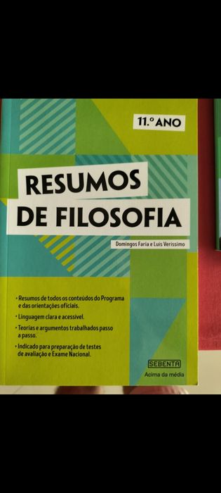 Livros/Manuais para Exame de Filosofia