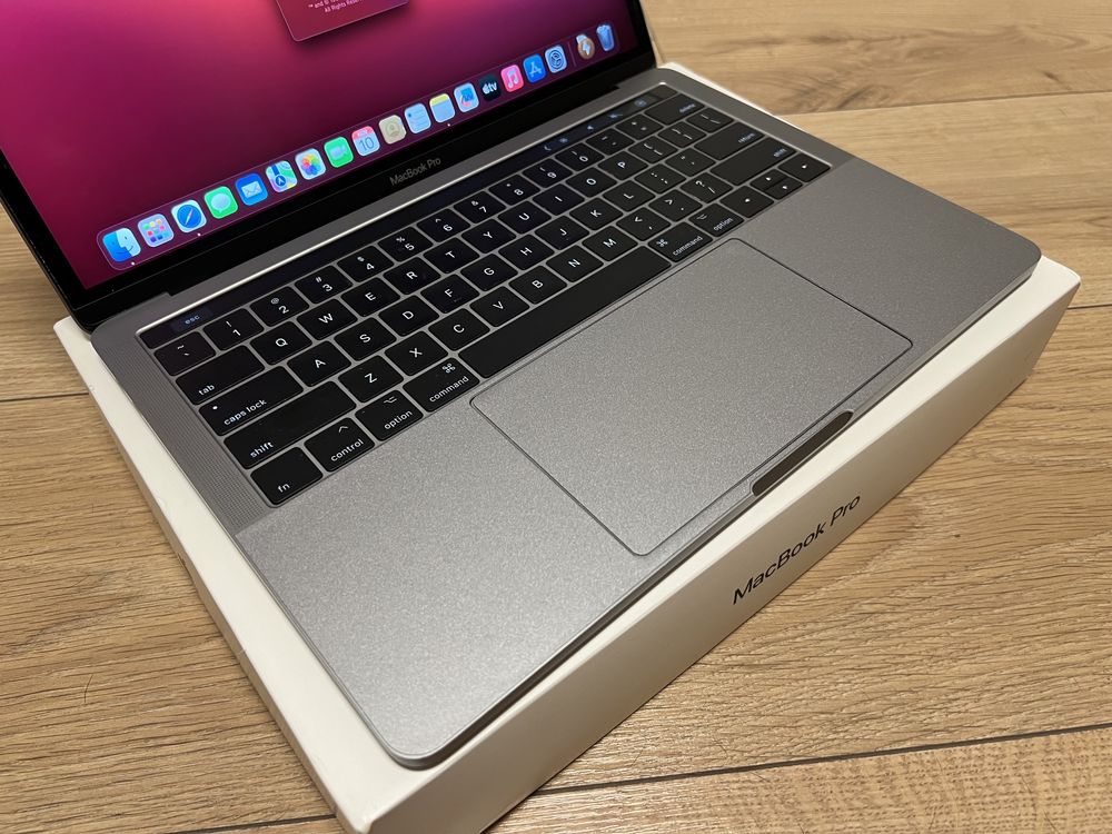 MacBook Pro 13,3” TOUCH BAR TOUCH ID 16/256 GB w PERFEKCYJNYM stanie!