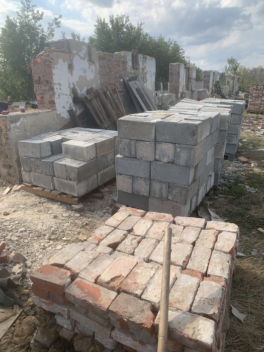 Продам шлакоблок бу в хорошем качестве