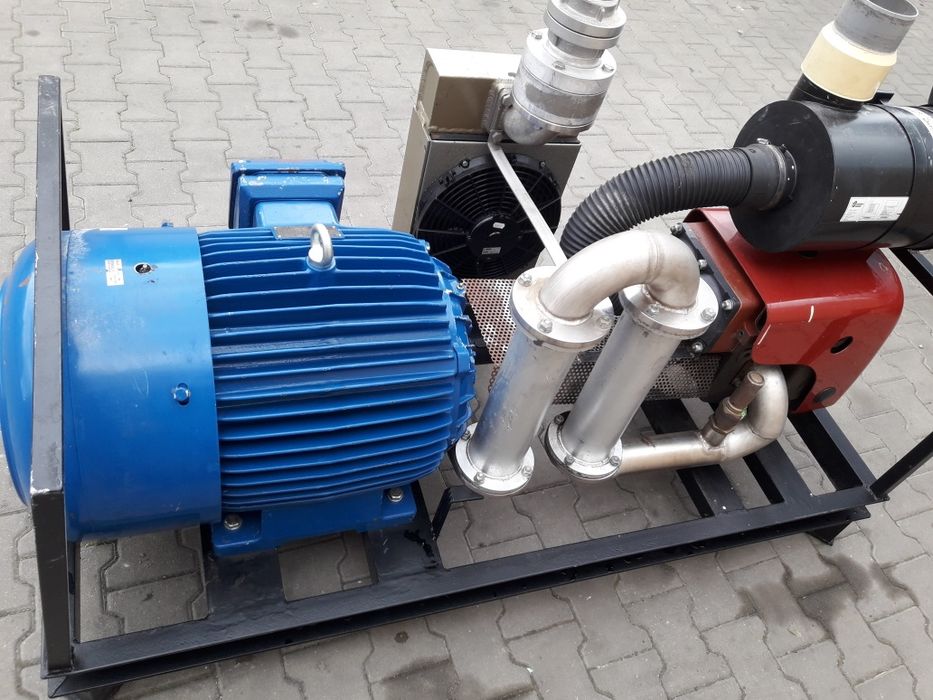 Dmuchawa.Pompa z silnikiem 37kW