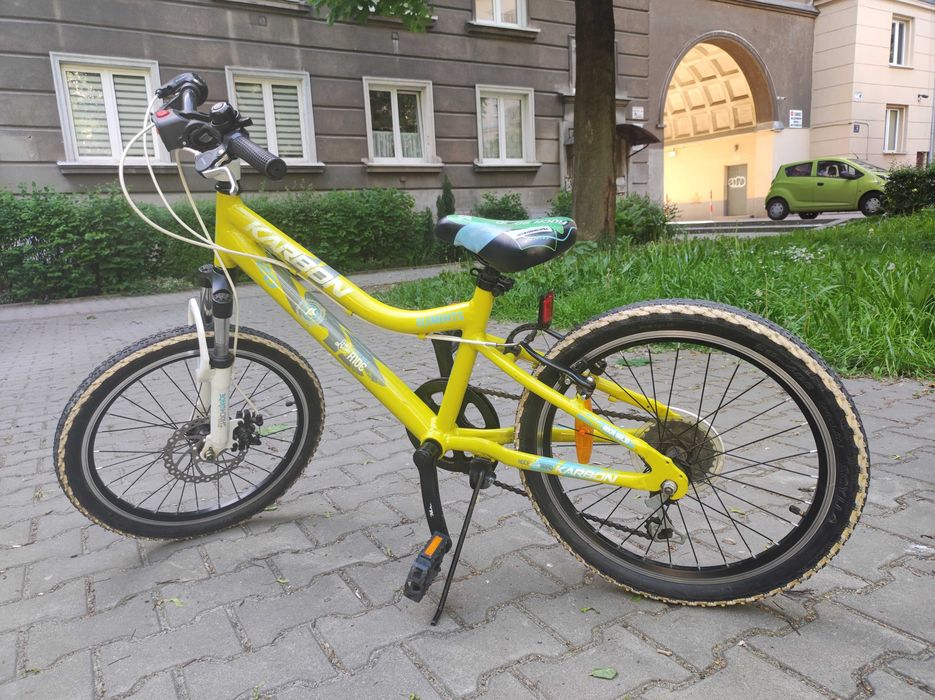 Rower KARBON dziecięcy 20 cali