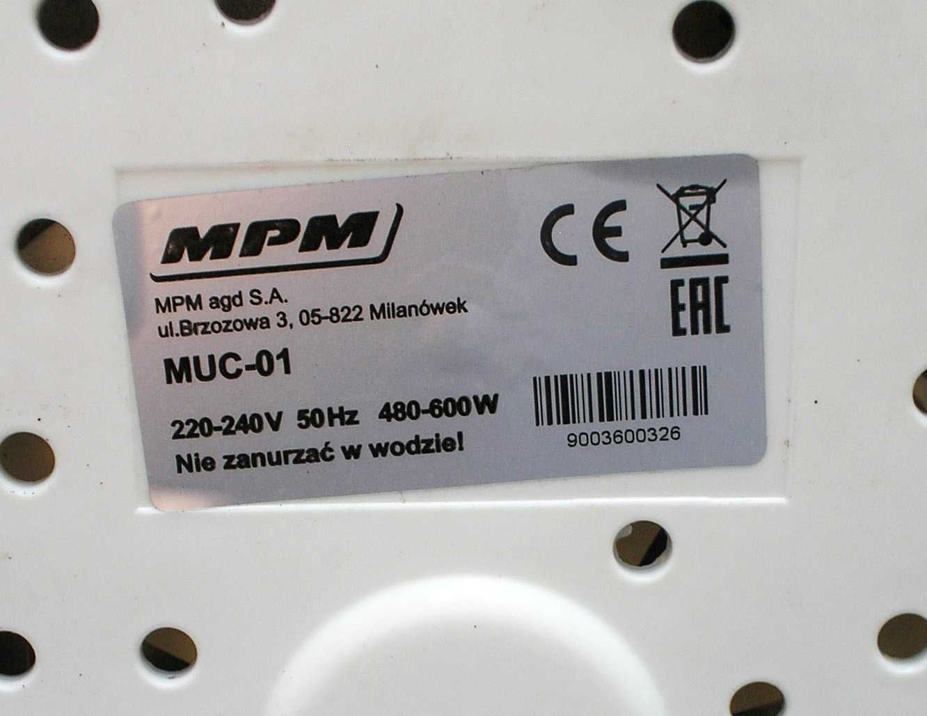 Wypiekacz do chleba MUC-01- firmy MPM