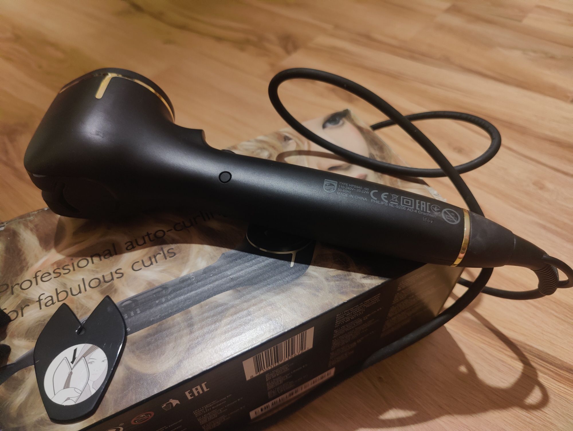 Philips ProCare auto curler Automatyczna Lokówka czarna
