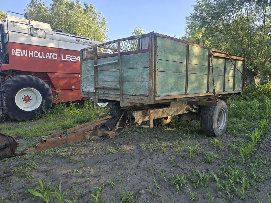 Przyczepa skorupowa wywrotka 8 ton 8t