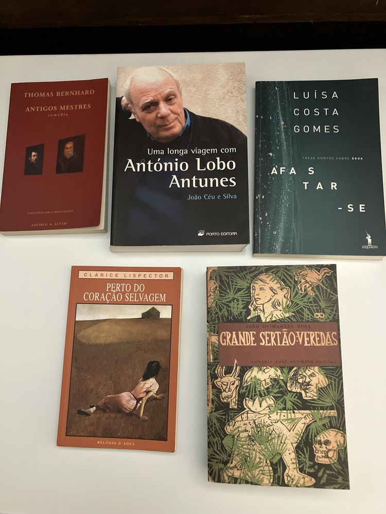 Literatura nacional/internacional (ver preço individual) Portes Grátis