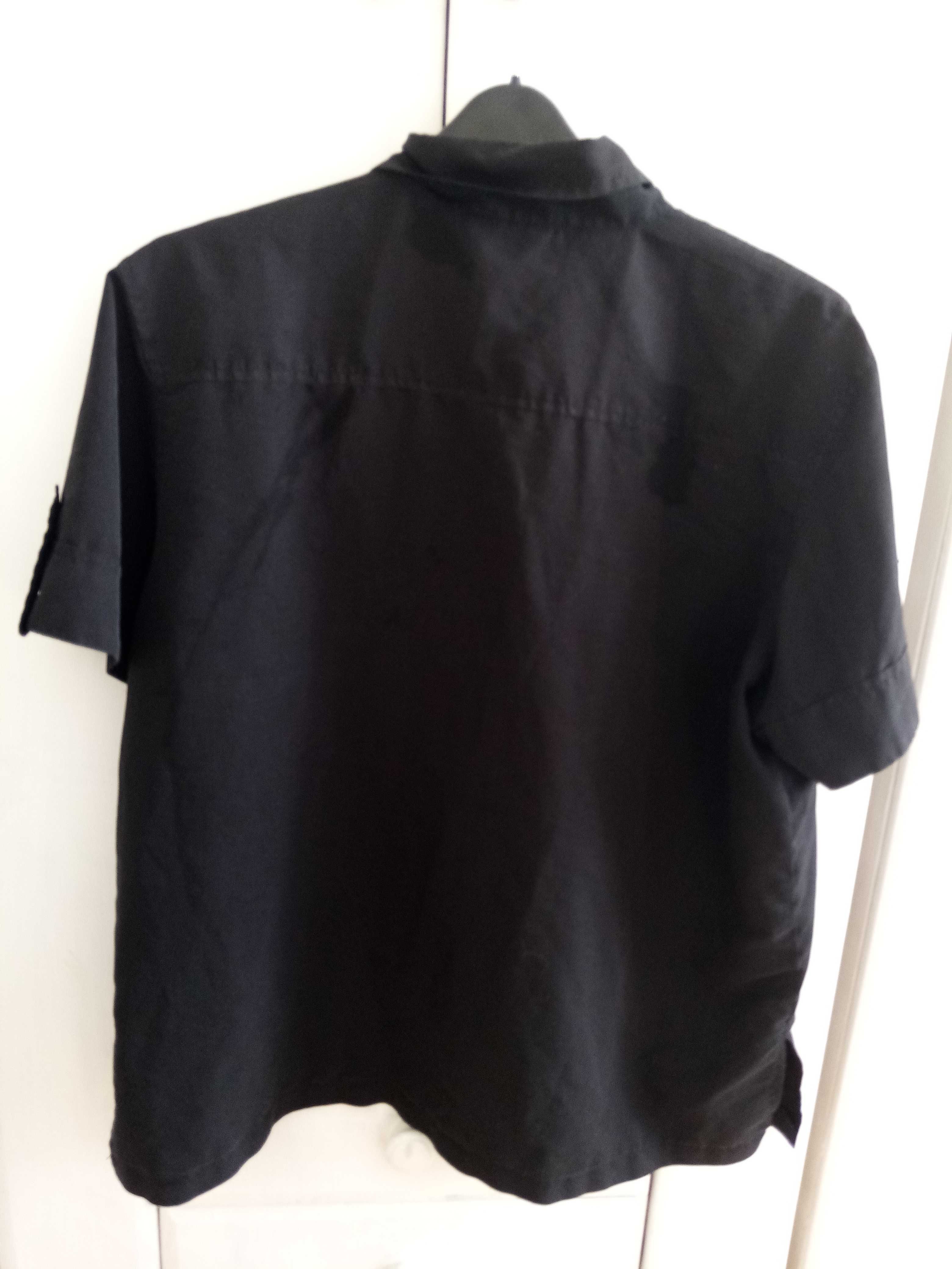 Czarna koszulka męska K.O.M.B.I. rozmiar XL