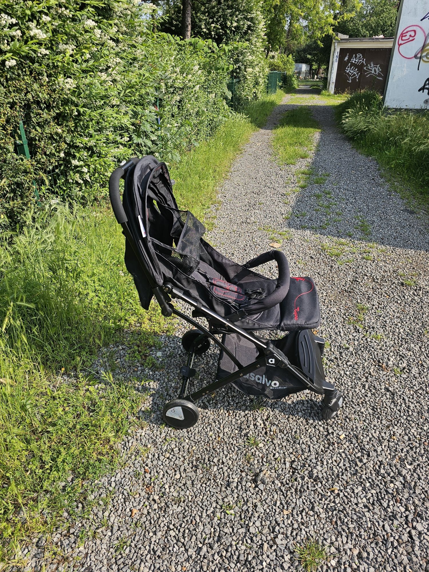 Wózek spacerowy Asalvo baby Flight spacerówka walizka