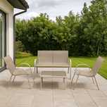 Zestaw meble ogrodowe 2x krzesło sofa stolik KOMPLET na taras balkon
