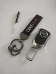 Breloczek Audi A6 A8 A4 zamszowy nowy