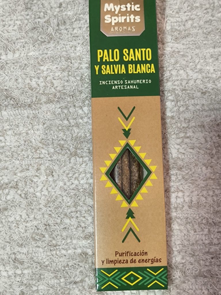 Incenso artesanal indiano - Palo Santo - defumação