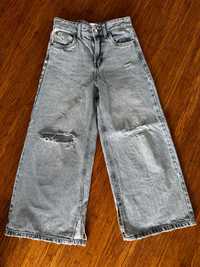 Spodnie jeansowe dla dziewczynki Zara rozm.140 stan idealny!