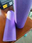 Roller/wałek do masażu Purple Easy Fitness 45 cm