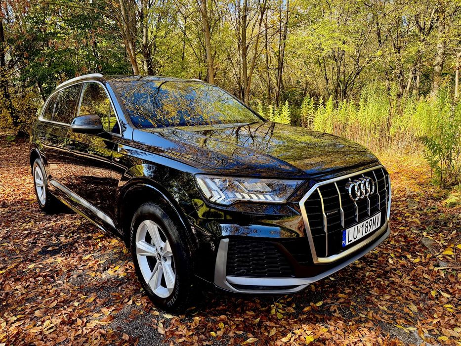 Audi Q7 Audi Q7 45 TDI Quattro S-Line, pierwszy właściciel, serwisowany w ASO
