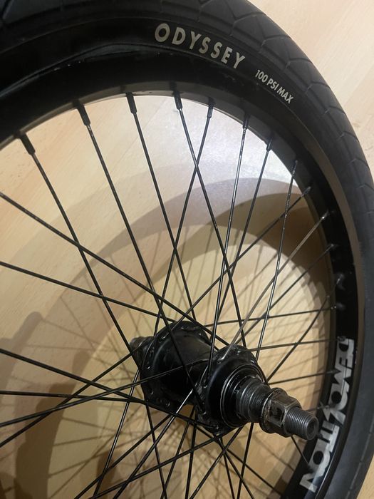 roda traseira completa bmx 20”