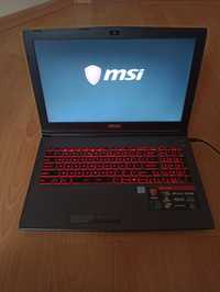 MSI I7-7700HQ GTX 1050 SSD 500 GB laptop Gamingowy