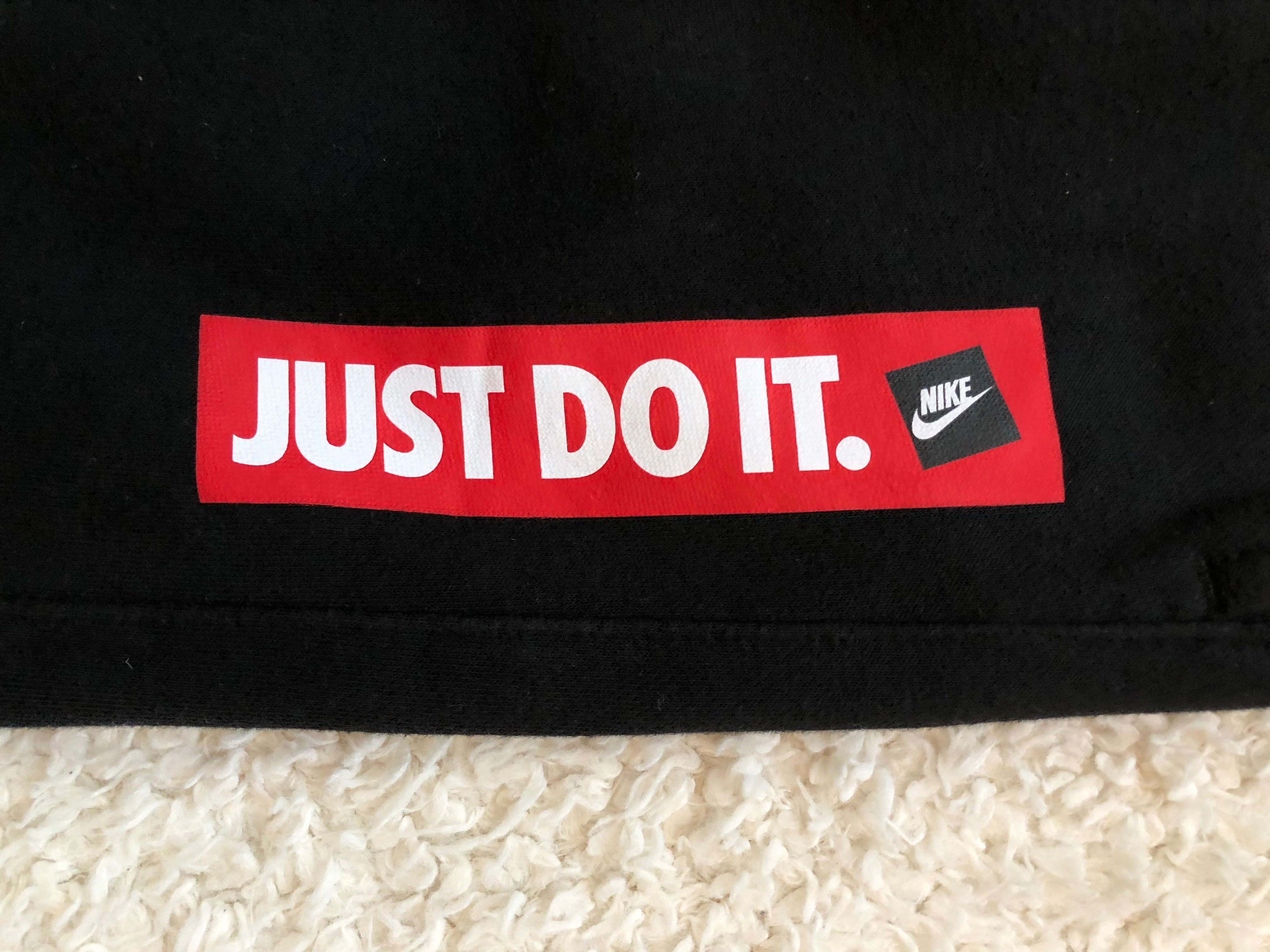 Spodnie Nike Just Do It Black Dresy