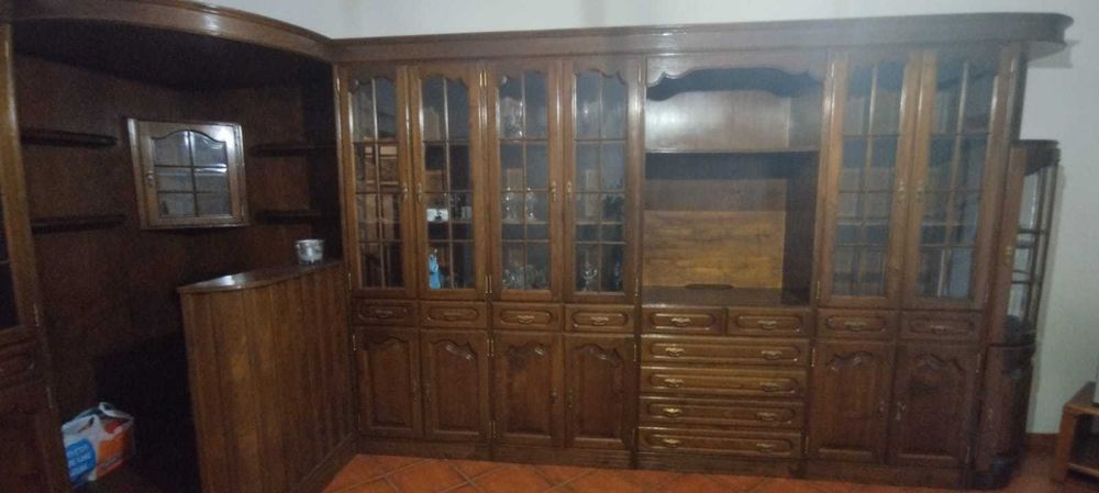 Móvel Madeira para Sala com bar