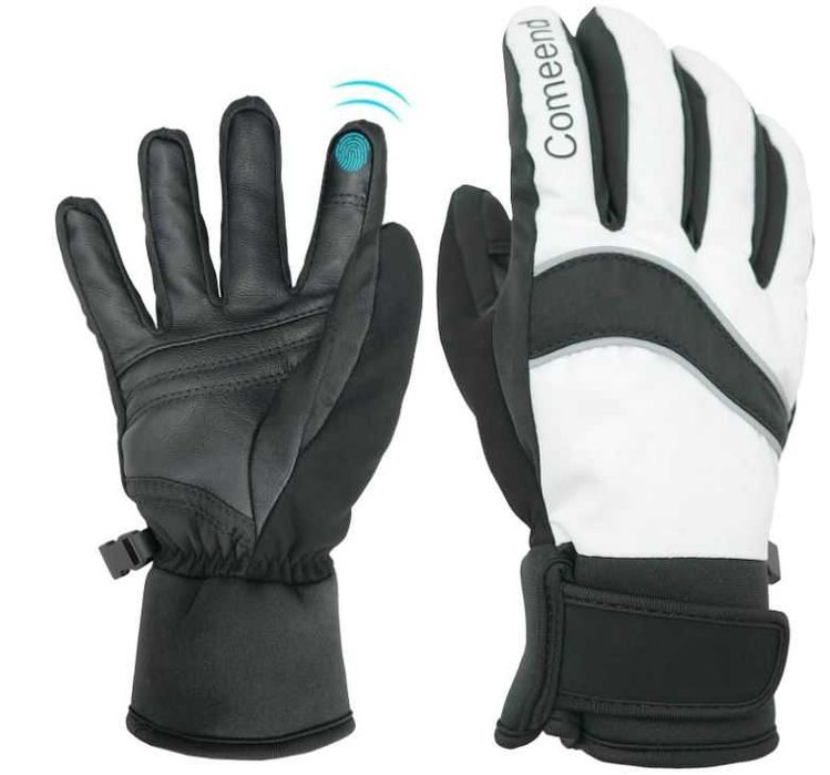 Zimowe/narciarskie rękawice dla dzieci WECDOIT rozmiar L