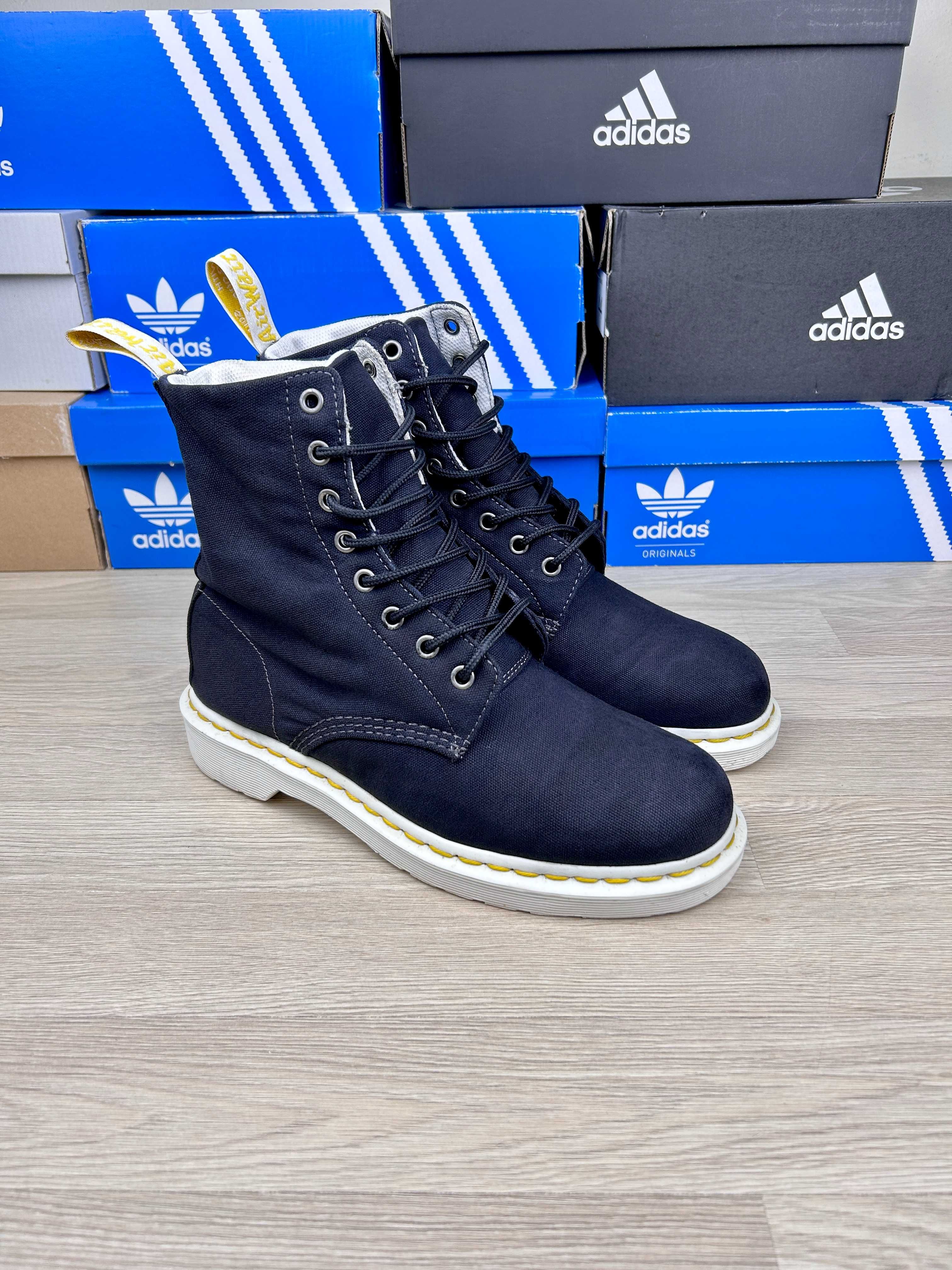 Ботинки Dr. Martens 1460 Page тканевые синие 43