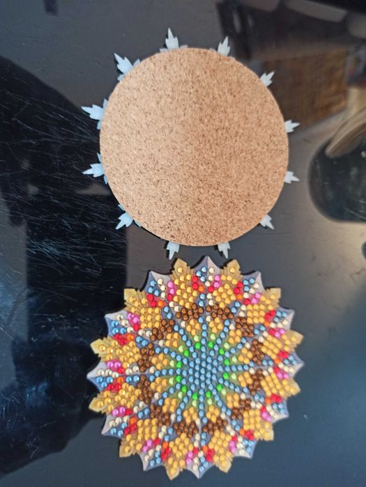 Porta copos/base apoio copos feito a mão