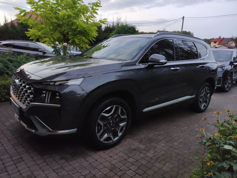 Hyundai Santa Fe 1.6-230PS-HYBRID, 4X4,bogata wersja, zadbany