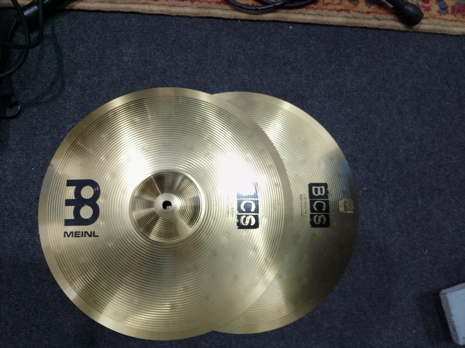 Conjunto de pratos para bateria acustica