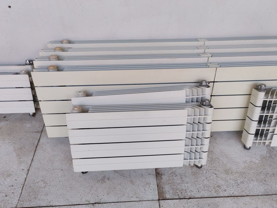 12 Radiadores + caldeira Roca