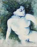 PINTURA a ÓLEO Sobre TELA – Nu Feminino