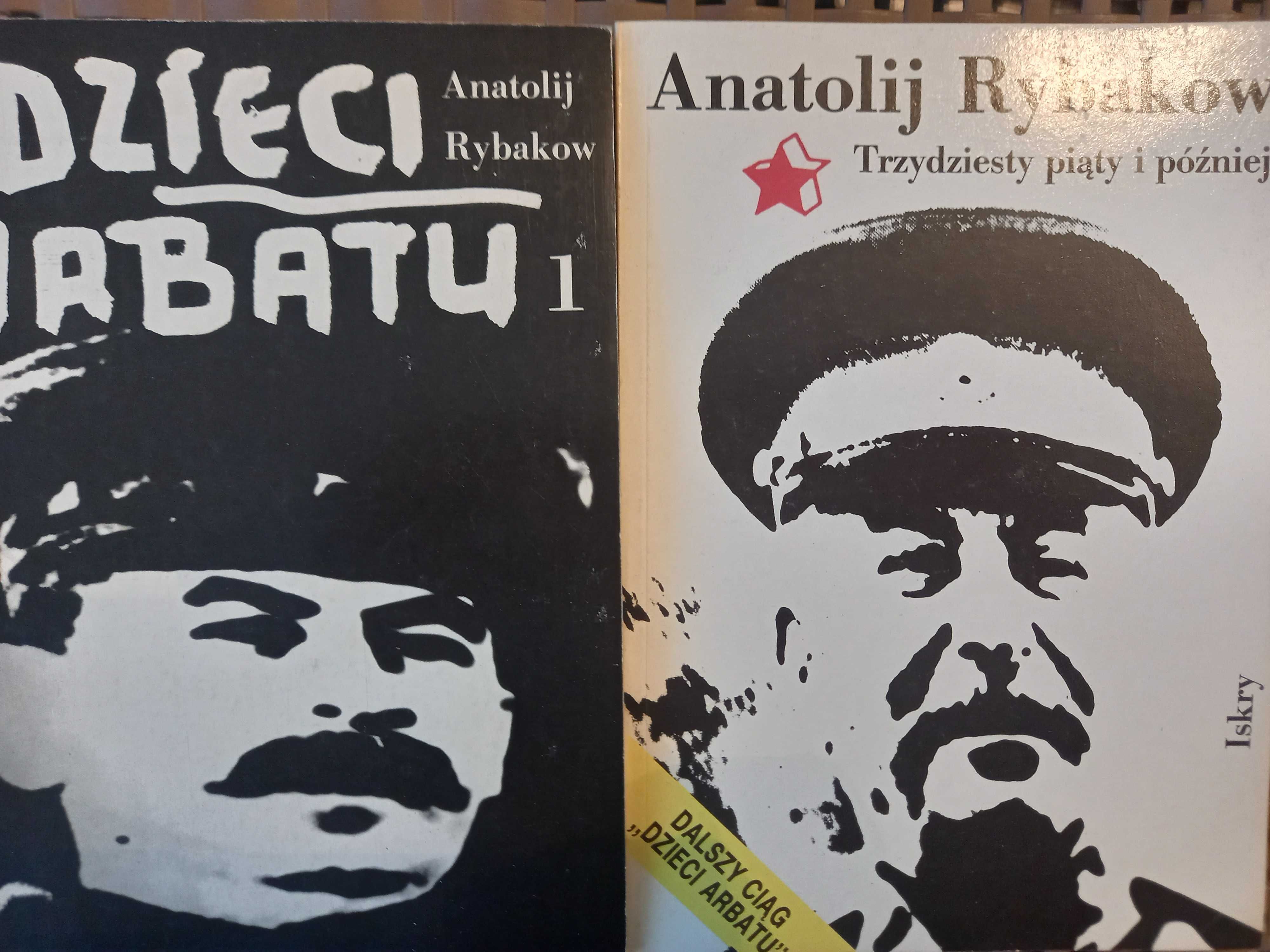 Dzieci Arbatu, Trzydziesty piąty i później - A. Rybakow