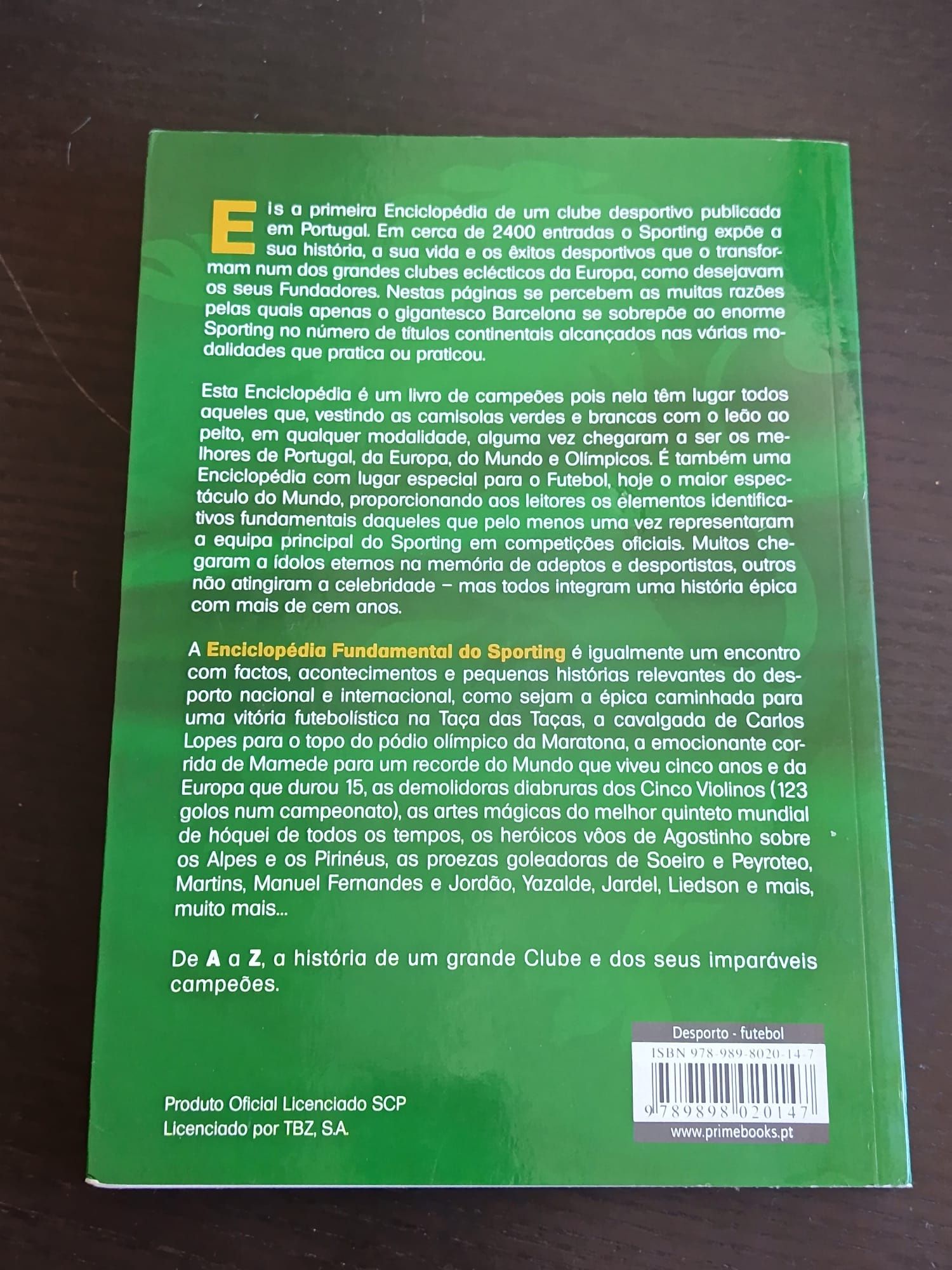 Enciclopédia fundamental do Sporting