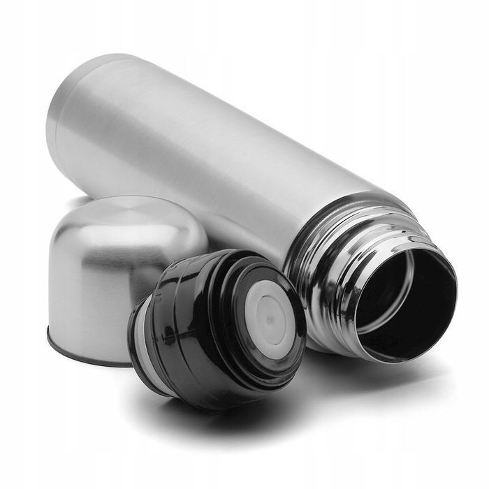 Wygodny Termos Ze Stali Nierdzewnej 420ml + Kubek 85ml Parkside