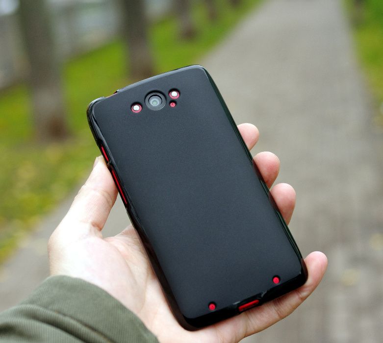 Чохол Motorola Droid Turbo 1 для xt1254 чорний силіконовий Дроїд Турбо