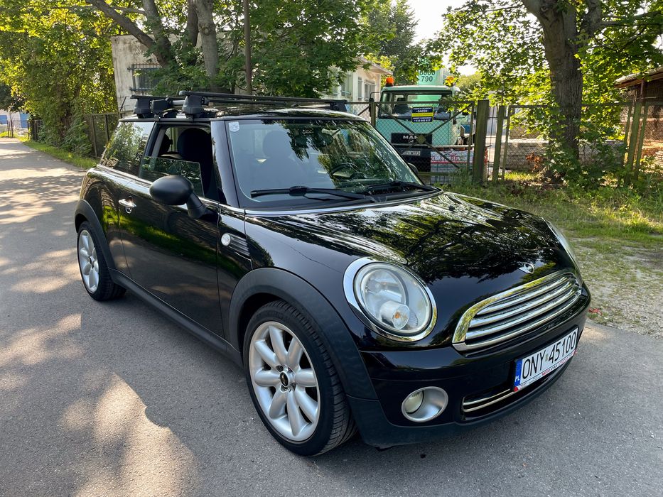 Mini One 1.4 - czarny, alufelgi, bagażnik thule, Cooper