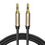 Kabel Aux Mini Jack 3.5Mm Ugreen Av125, Pozłacany, 3M (Szary)