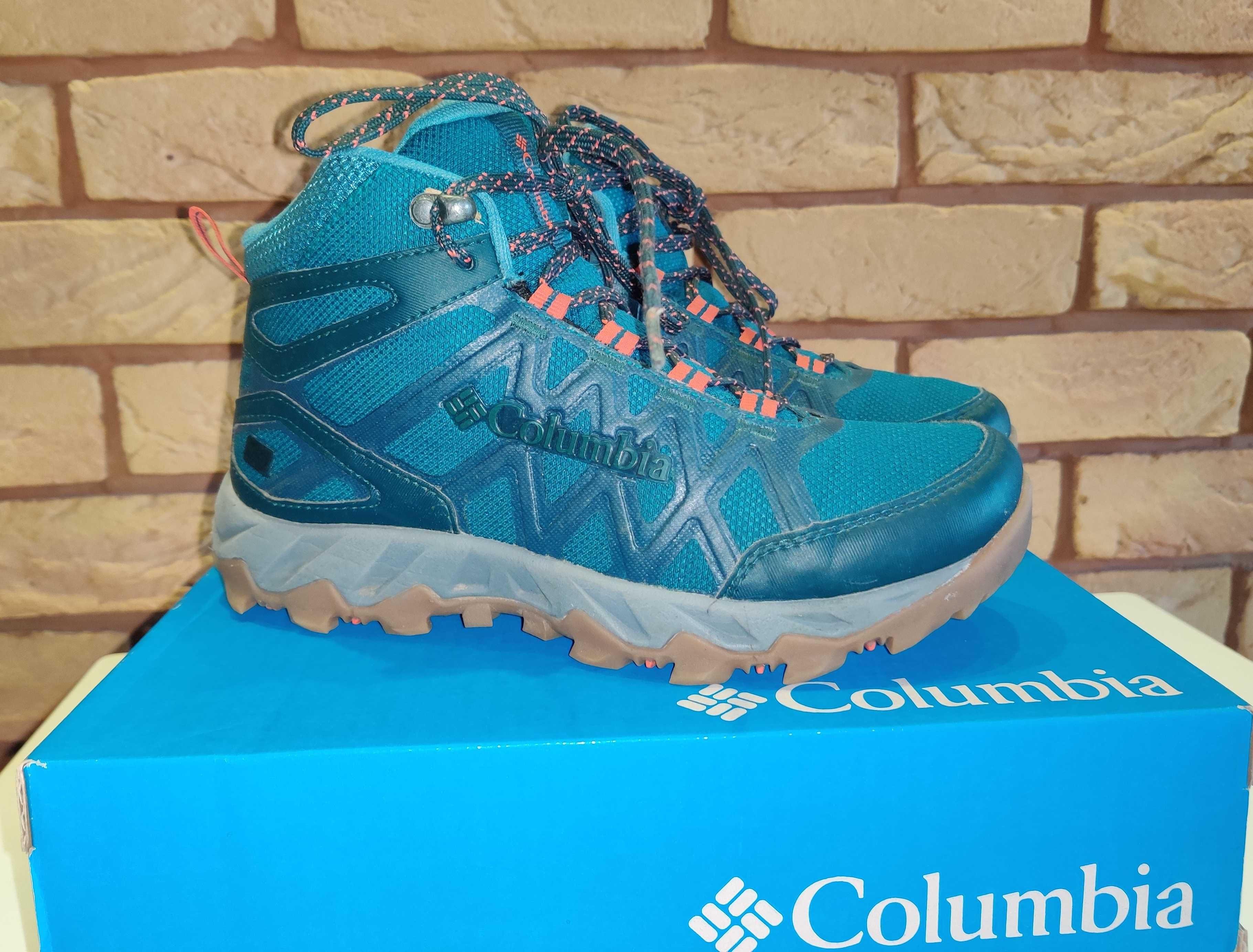 Buty trekkingowe Columbia r. 36,5 (stopa 22,5 cm) - jak NOWE