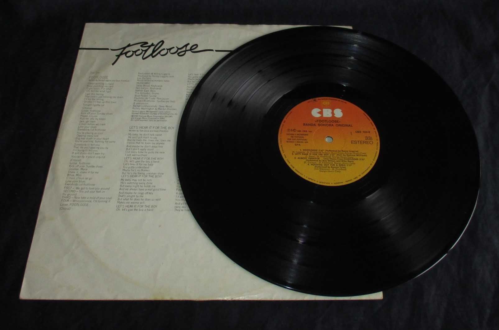 Disco LP Vinil Footloose Banda Sonora Original