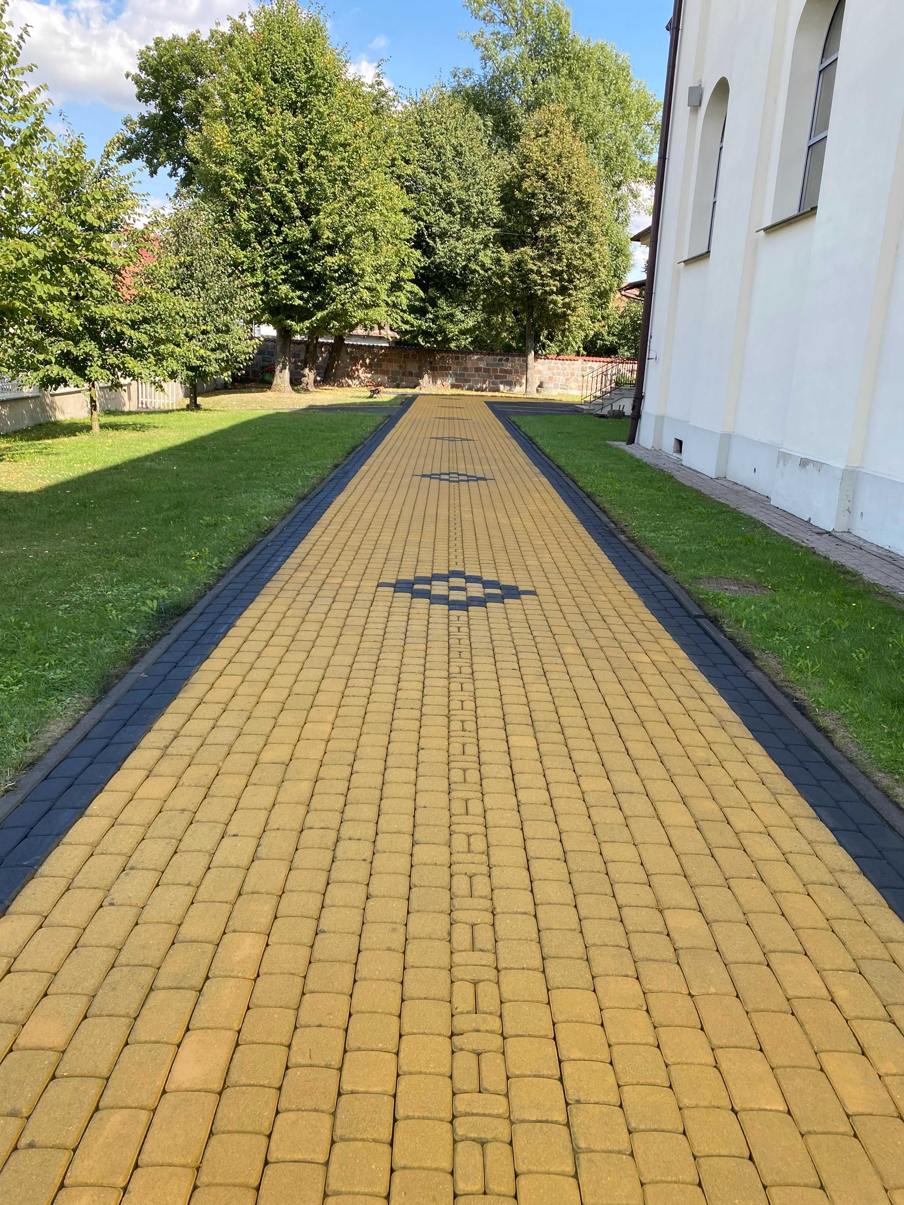 Mycie kostki brukowej,elewacji,dachów.