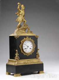 Zegar antyczny piękny 1860 rok - Unikat