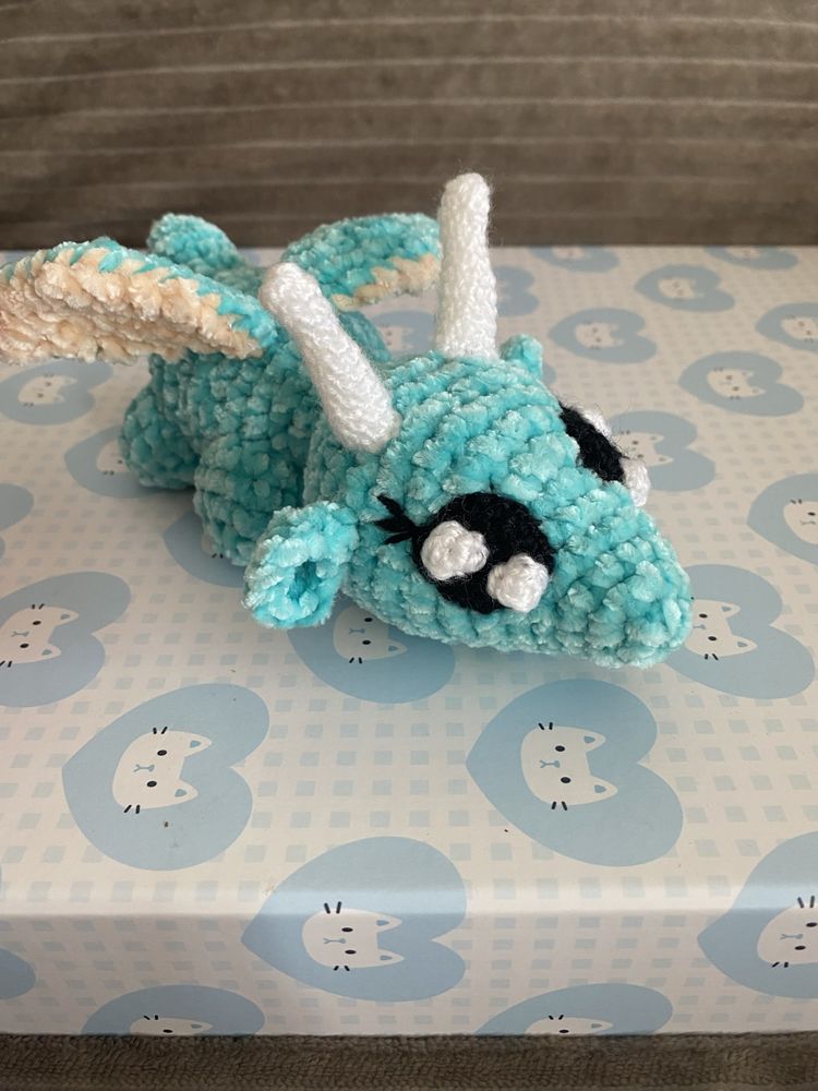 Drazãozinho em crochet