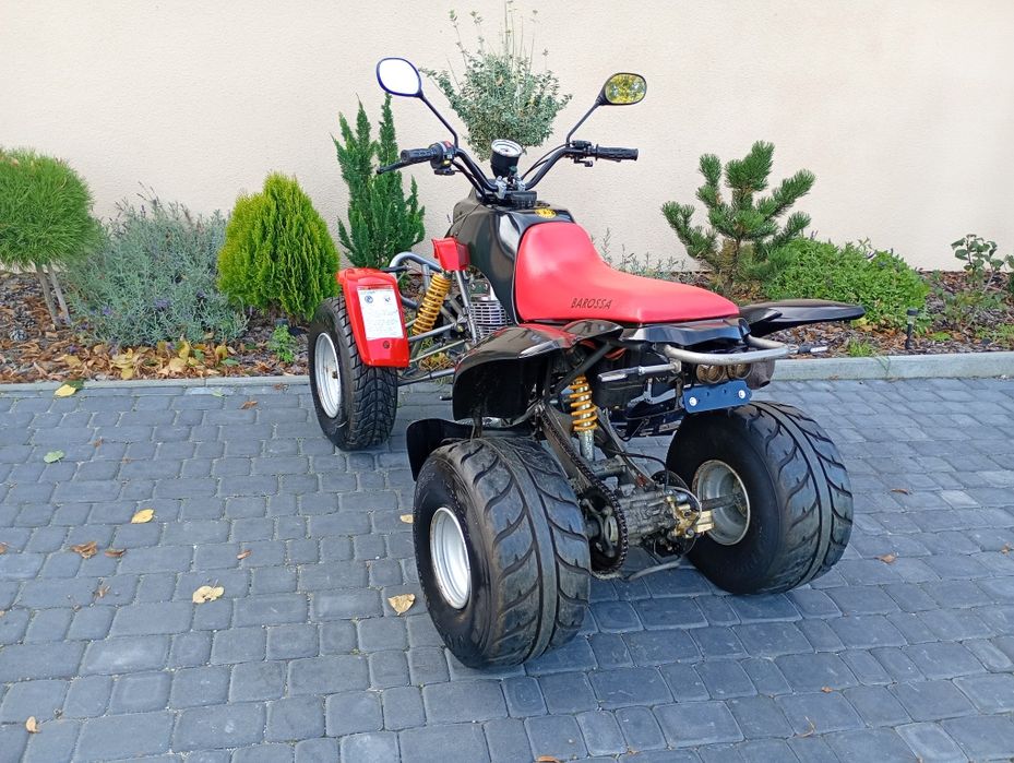 Quad Honda Barossa 250 wsteczny homologacja