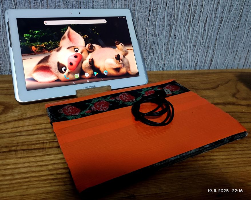 Планшет 10 дюймов на 1 сим 4G LTE  Samsung Galaxy Tab 2/16 android 7.1