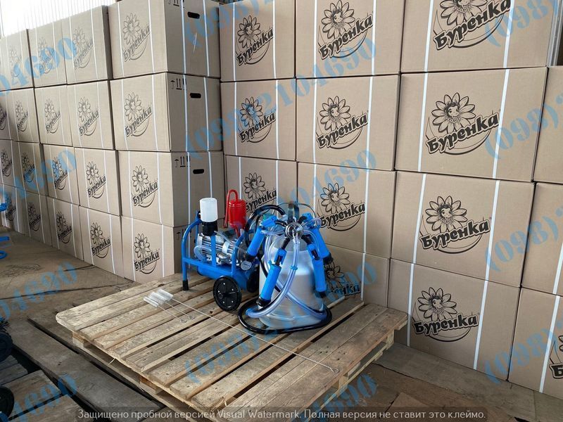 Доїльний апарат "Буренка-1 стандарт" масляний