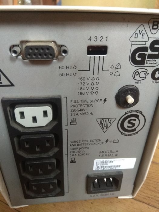 Бесперебойник APC 650,UPS, ИБП, дбж.