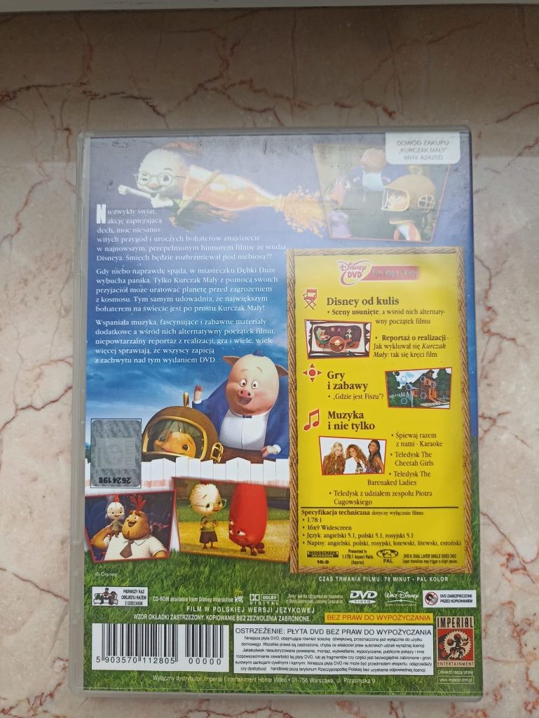Kurczak mały film DvD
