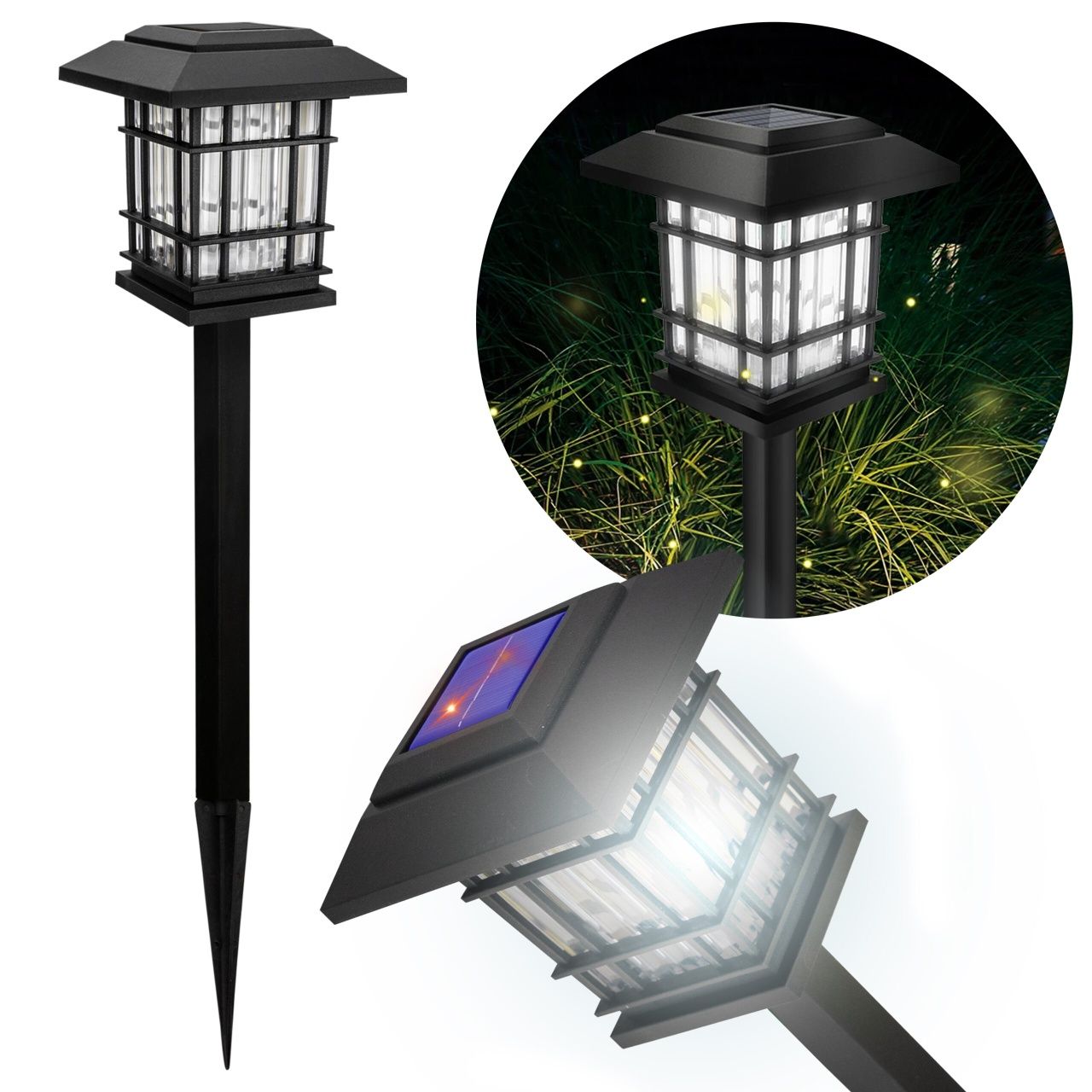 Lampa solarna ogrodowa lampa led ogrodowa domowa