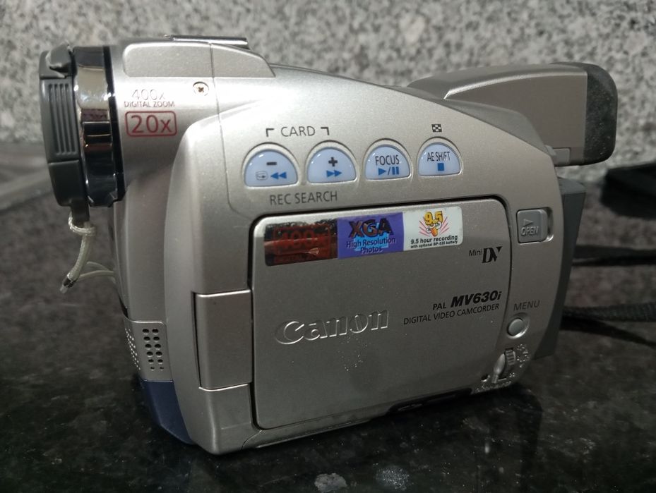 Câmera filmar Canon